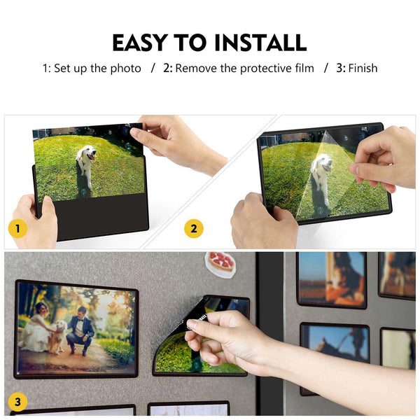 4 x 6 magnetic picture frames