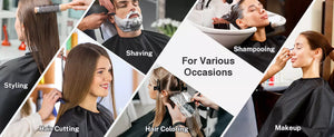 People getting hair care services