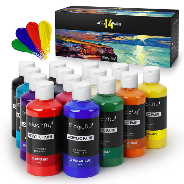 Magicfly acrylic paint set