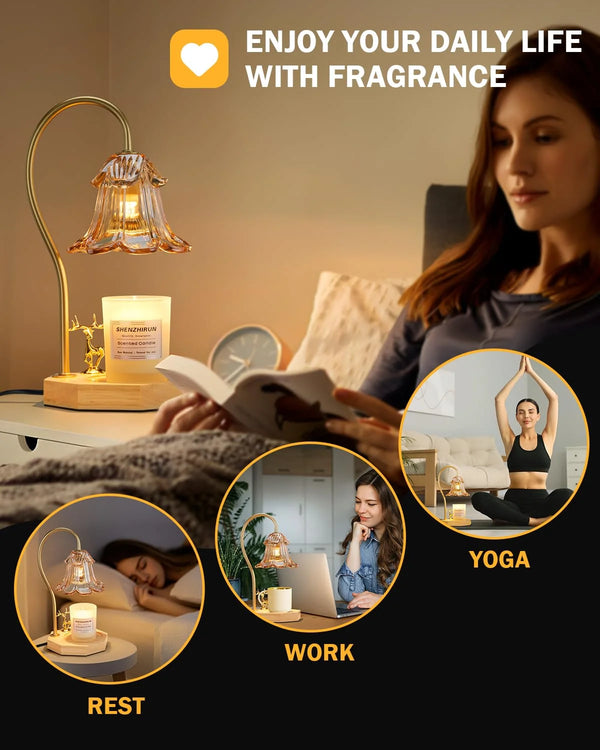 candle melting lamp