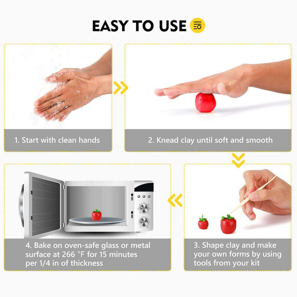 clay that bakes in oven