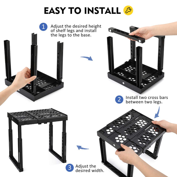 expandable locker shelves