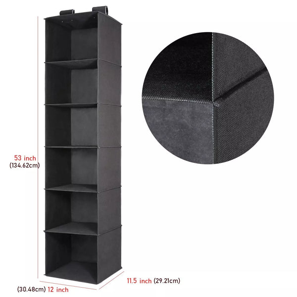 hanging closet organizer