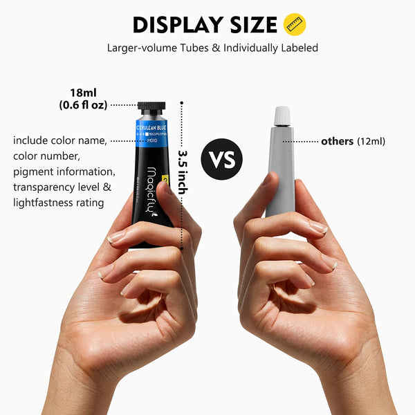 Oil Paint Set Professional for Artists 40 Tubes