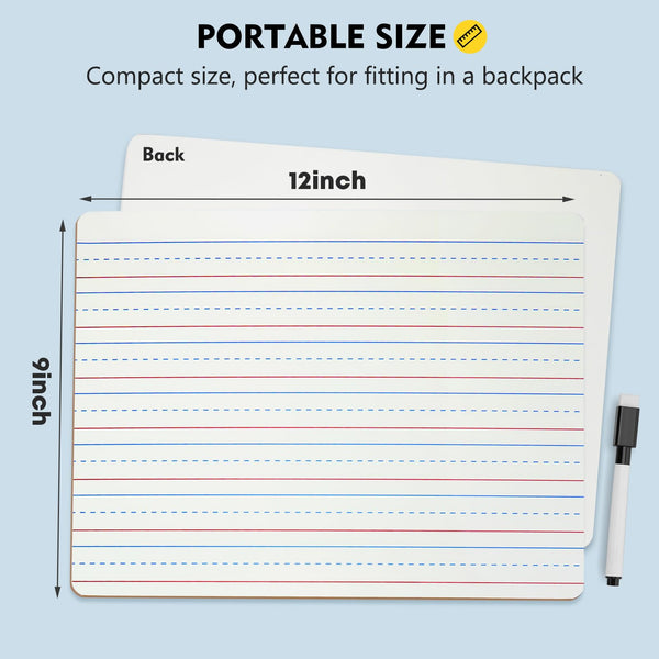 9x12 inch dry erase board