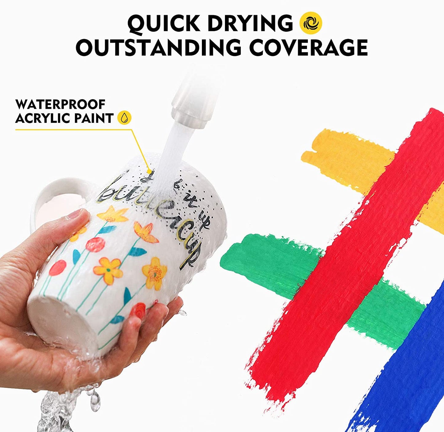 acrylic paint waterproof