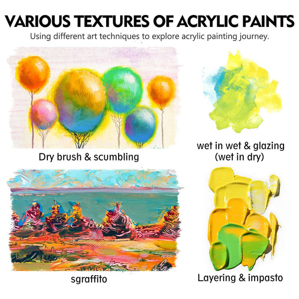 art of acrylic painting