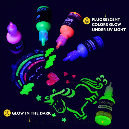 glow in the dark fabric paint