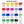 Magicfly Oil Paint Set 20-Color Chart – Full Range from Light Apricot to Titanium White