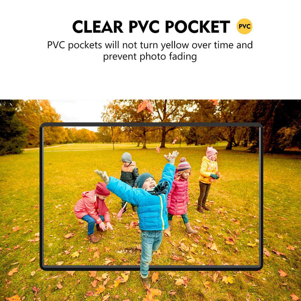 magnetic picture frame with pvc pocket