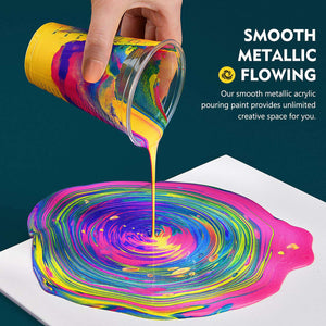 Metallic Acrylic Pouring Paint