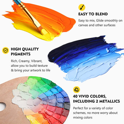 Magicfly Oil Paint Set