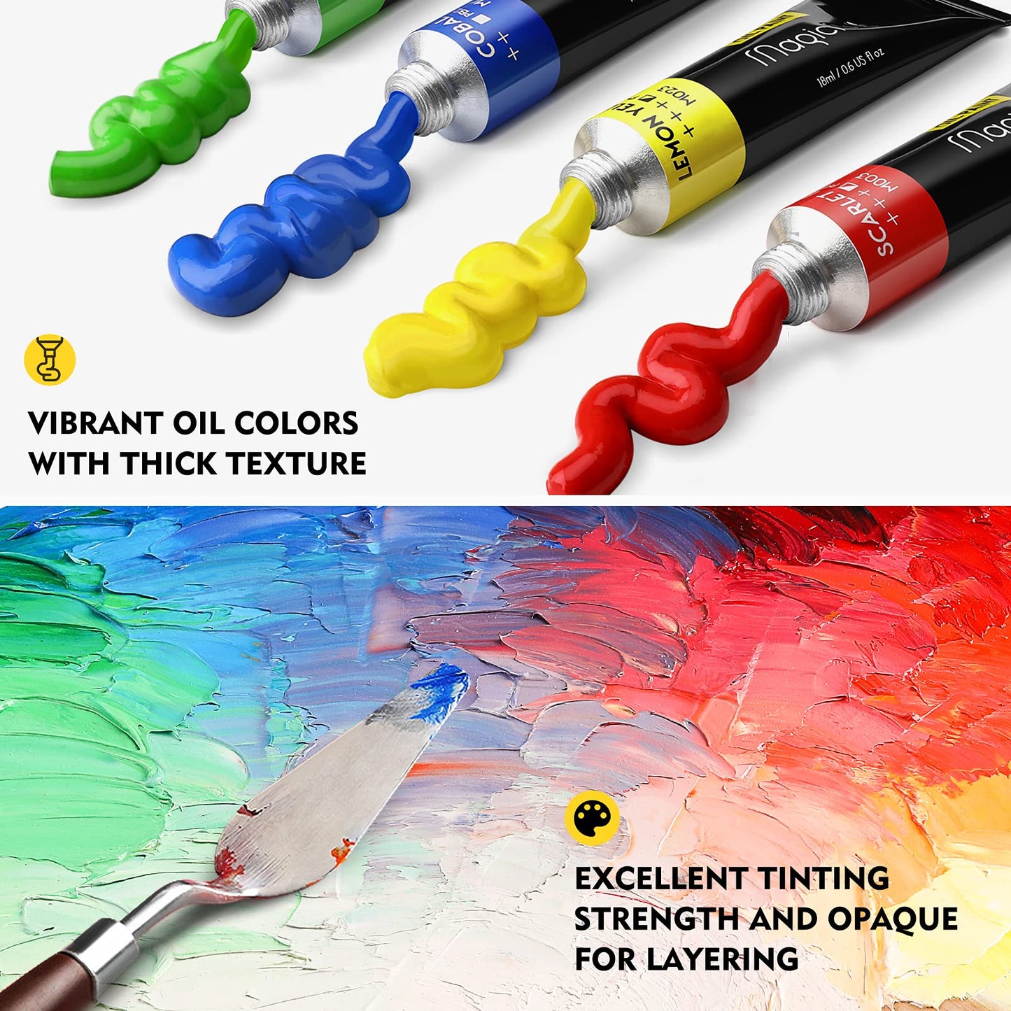 Magicfly Oil Paint Set