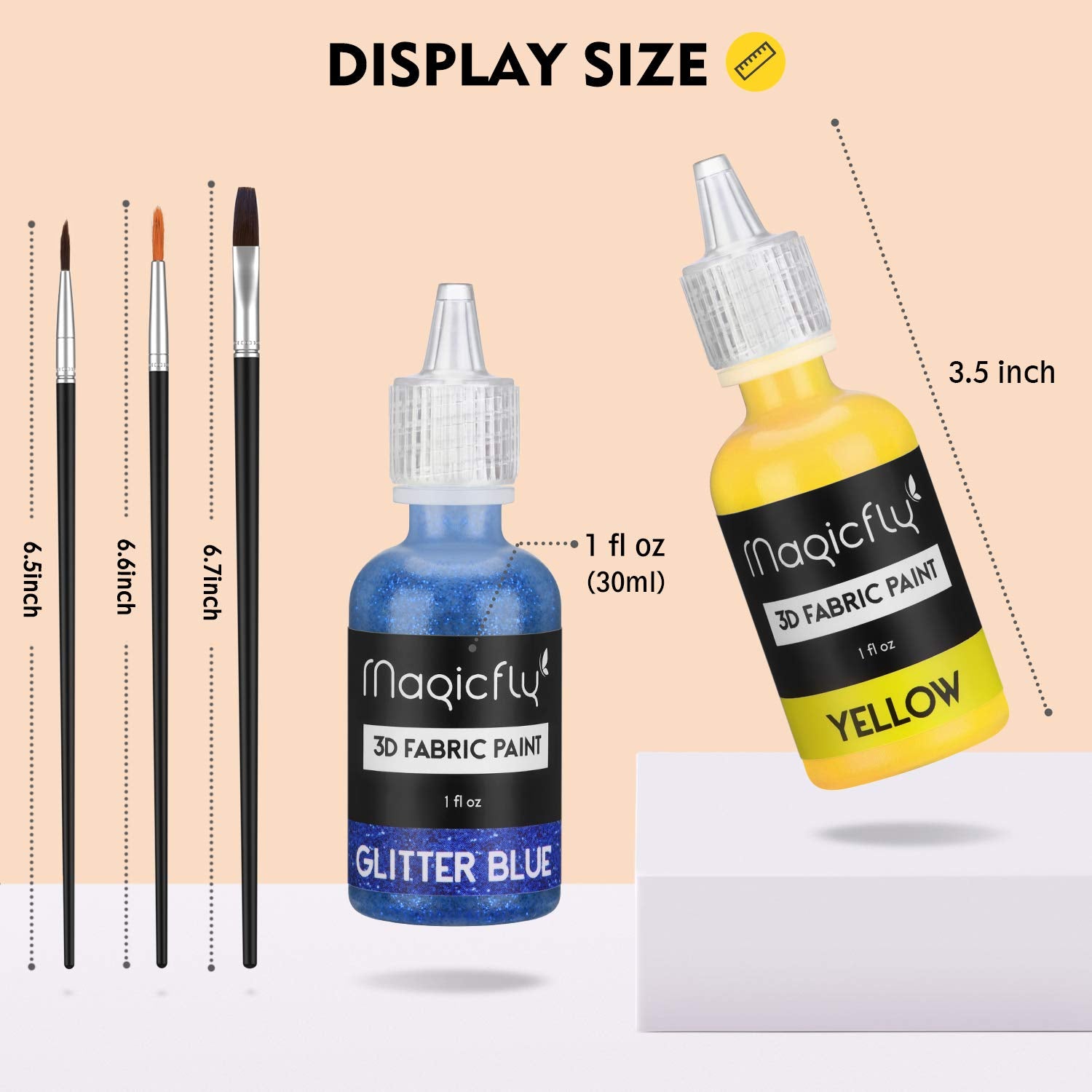 Magicfly 3D Fabric Permanent Paint