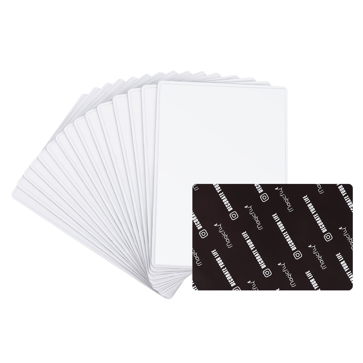 Iconikal Magnetic Photo Sleeves for 4x6 Pictures - Set of 40 - Easy  Slide-in Display Pockets for Refrigerator & Metal Surfaces - Durable Filing