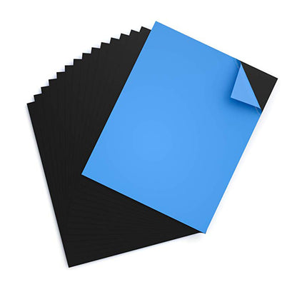 Sheets with Adhesive 8 X 10 Inch,  Pack of 15 Flexible Sticky Magnet Sheet - Magicfly