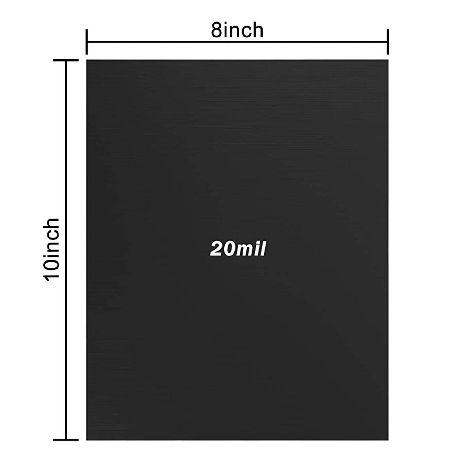 Sheets with Adhesive 8 X 10 Inch,  Pack of 15 Flexible Sticky Magnet Sheet - Magicfly