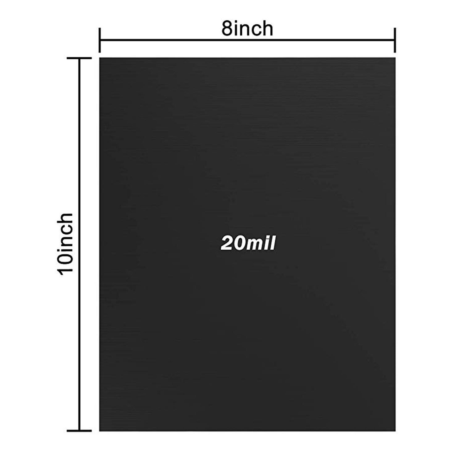 Magnetic Adhesive Sheet 8 X 10 Inch, Magicfly Pack of 30 Flexible Magnet Sheets with Adhesive - Magicfly