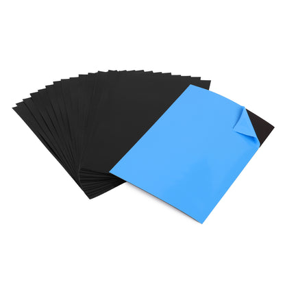Adhesive Sheet 4 X 6 Inch, Magicfly Pack of 30 Flexible Magnet Sheets with Adhesive, Easy Peel and Stick Self Adhesive - Magicfly